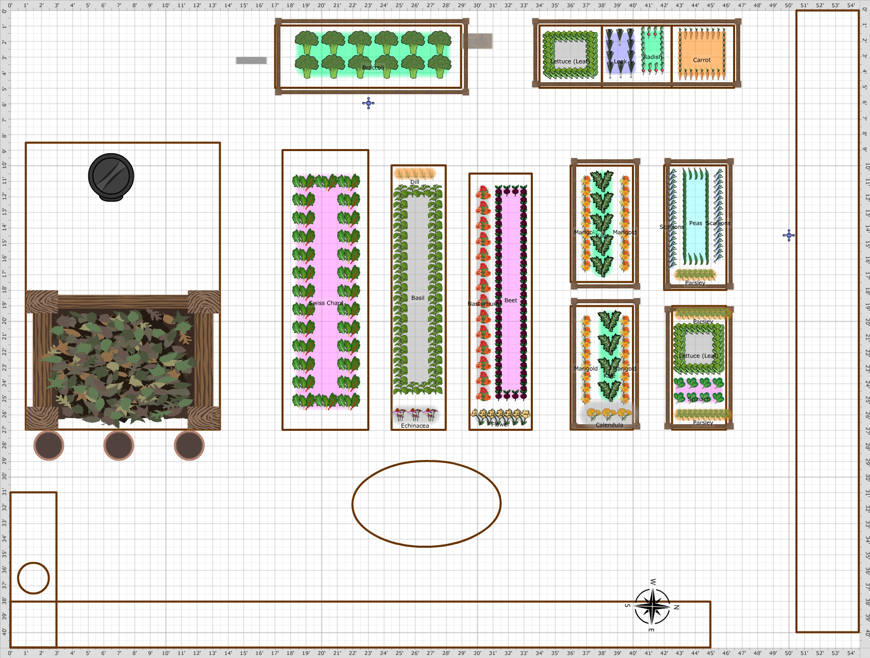 Garden Plan - 2015: OLPHFront