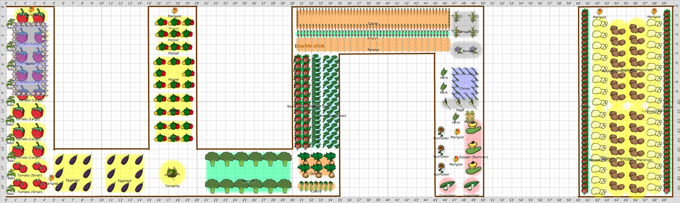 Garden Plan 2015 Bob's Gardens North