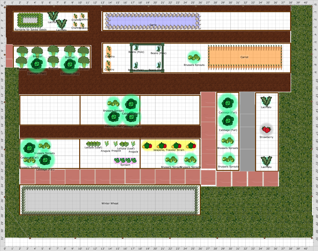 Garden Plan - 2016: 15/16 Fall / Winter Garden