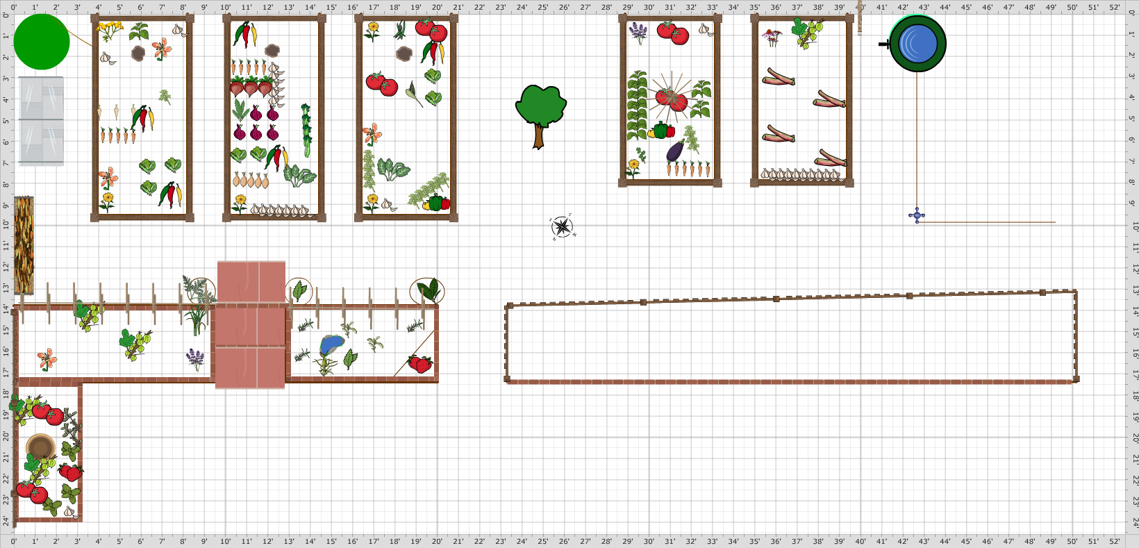 Garden Plan - 2016: Veg 2015/2016
