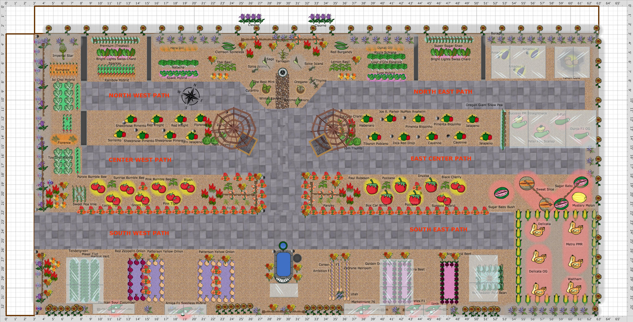 Garden Plan - 2016: Plan for twenty-sixteen