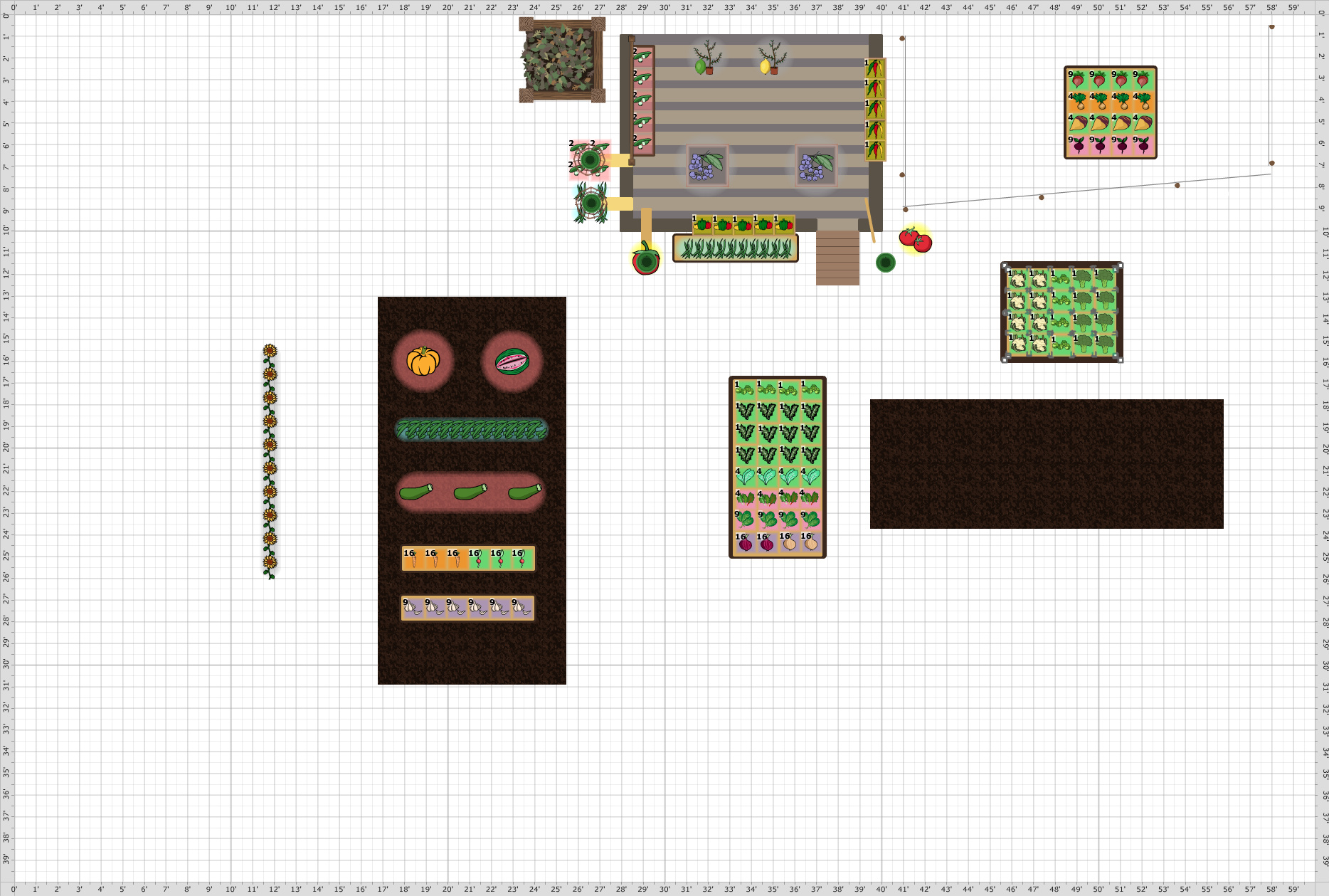 Garden Plan - Raised Bed