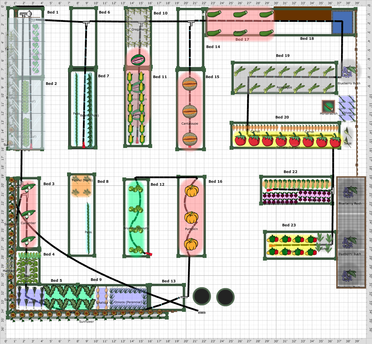 Garden Plan - 2016: Will's Garden