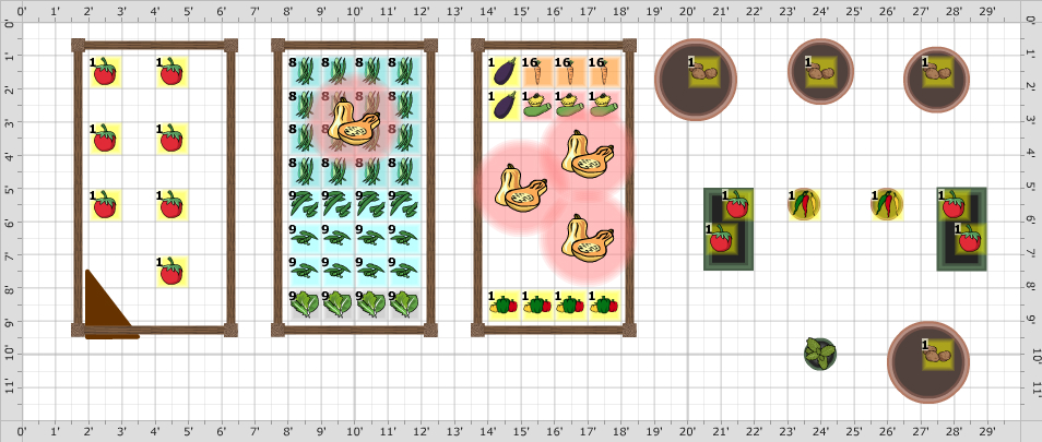 Garden Plan - 2016: Spring