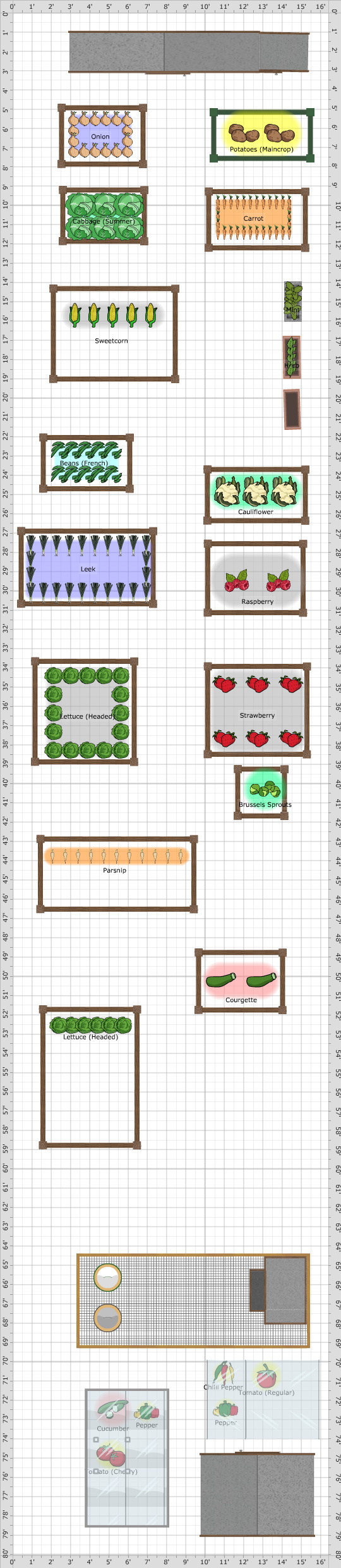 Garden Plan - 2016: johns plan