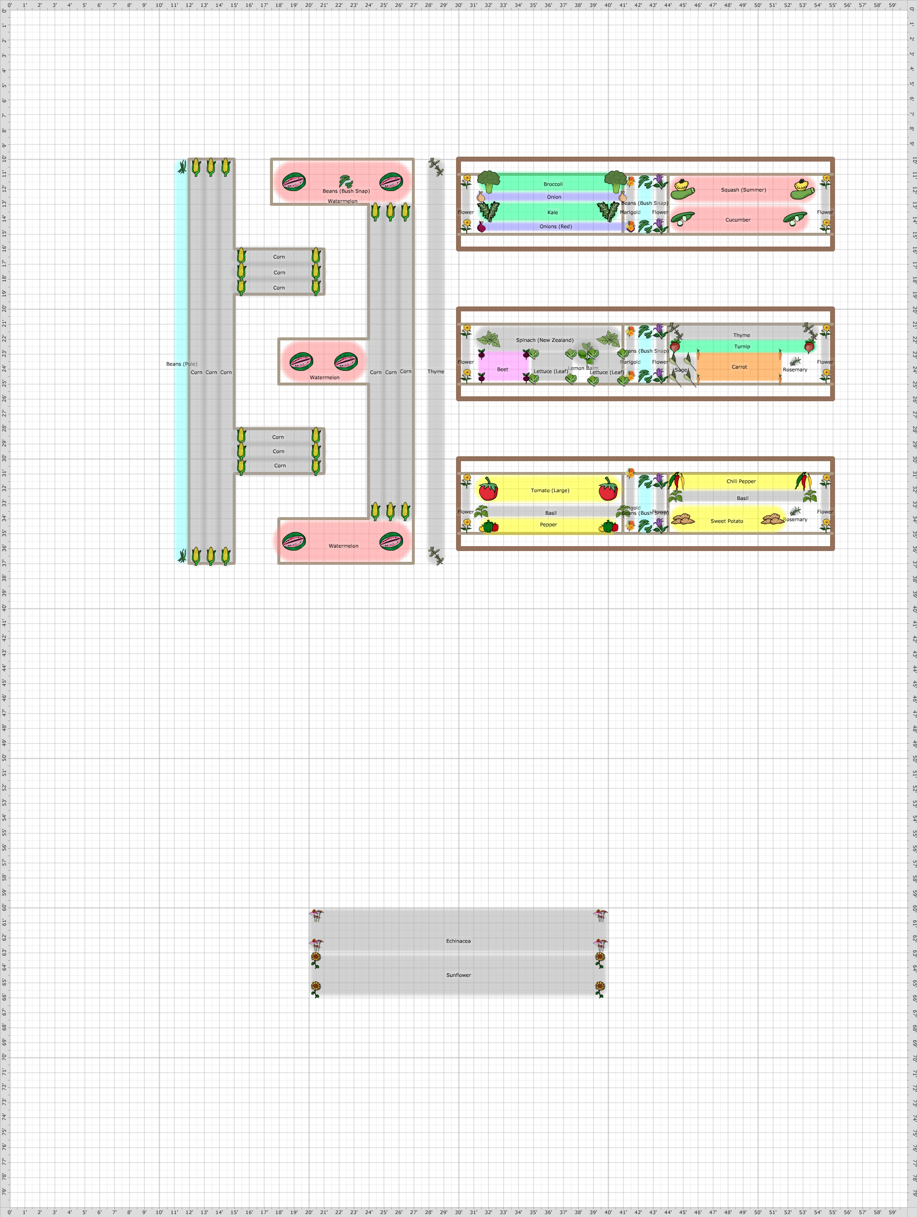 Garden Plan - 2016: Top