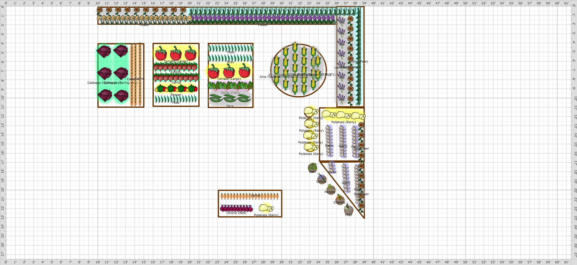 Garden Plan - 2016: Spring_Jan