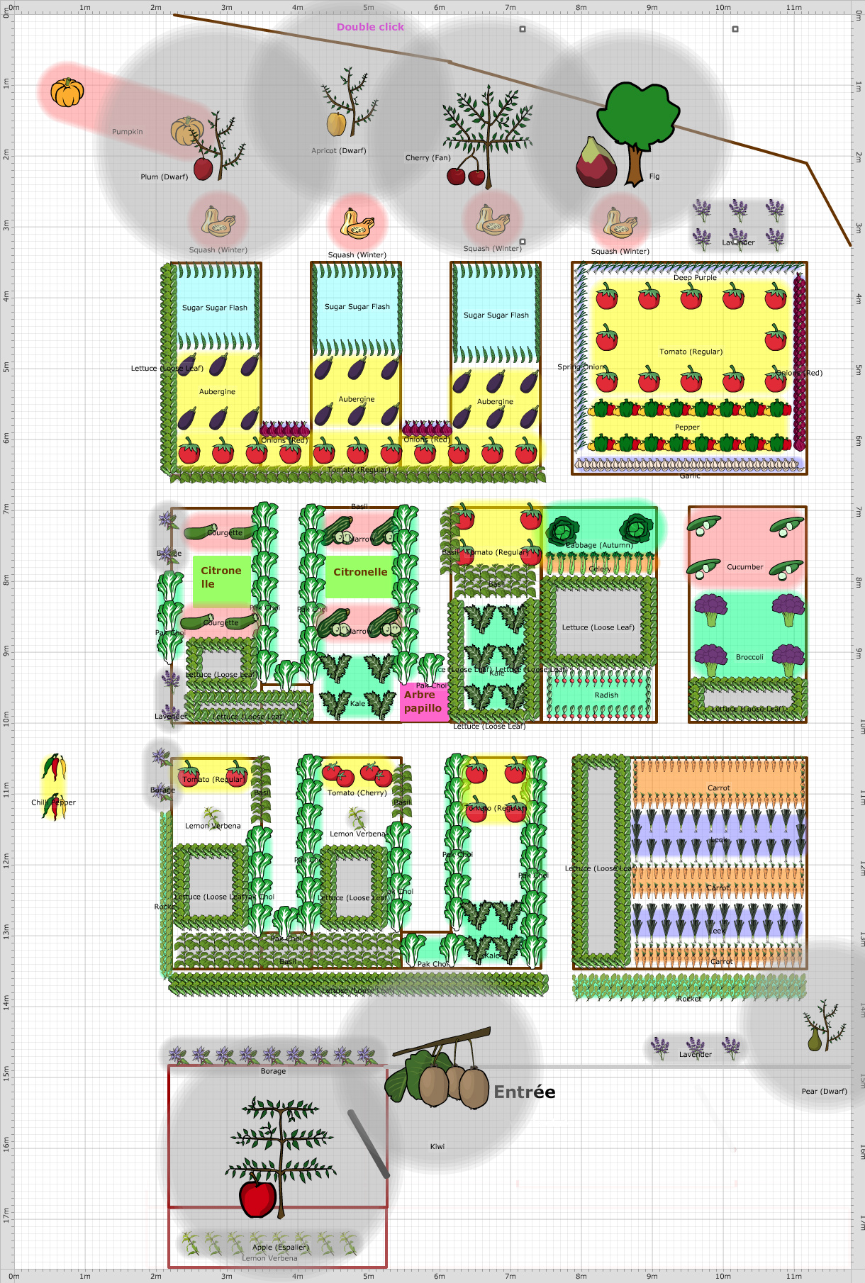 Garden Plan - 2016: Vaugernay