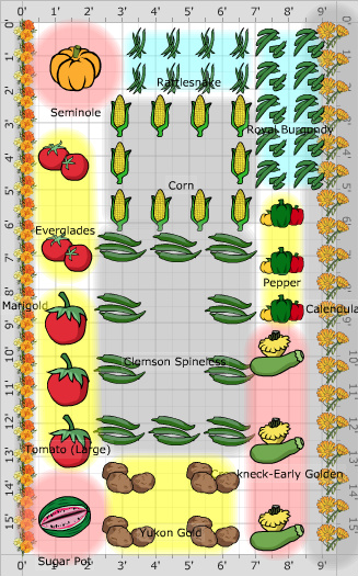 Garden Plan - 2016: School Vegetable