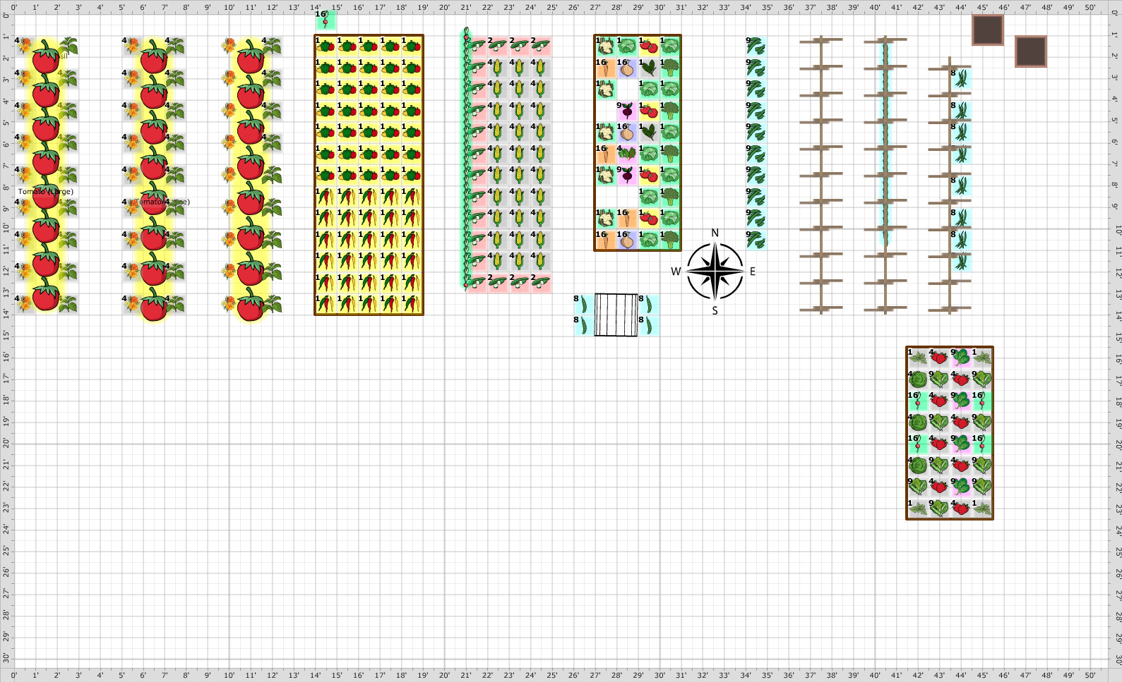 Garden Plan - 2016: Main