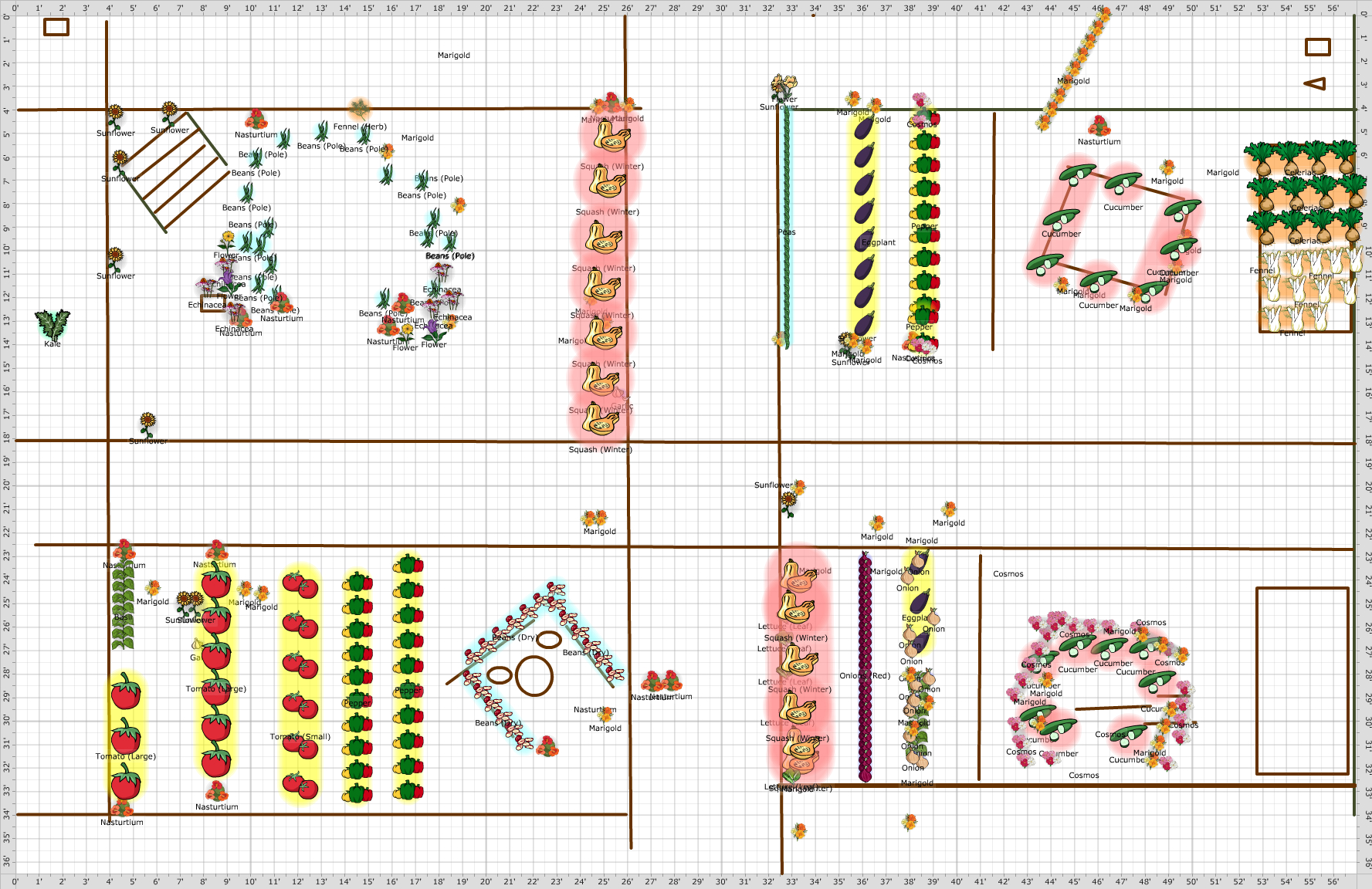 Garden Plan - 2016: spring 2