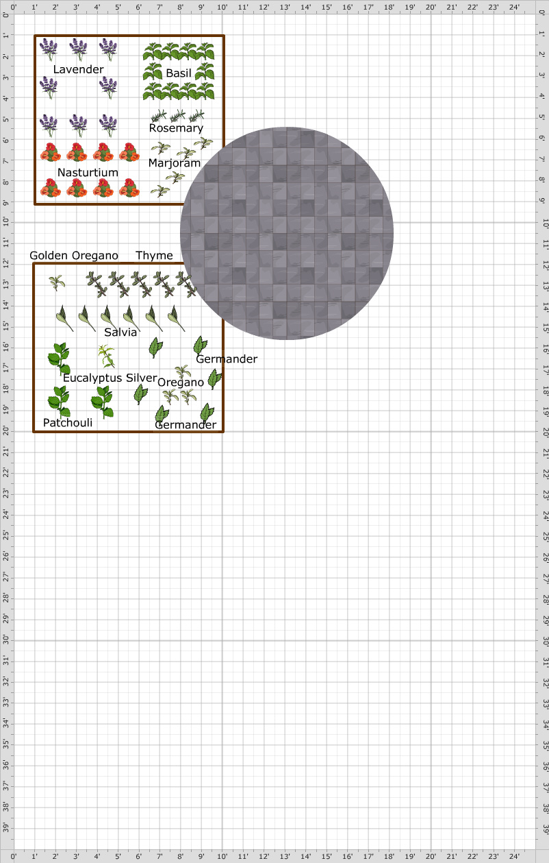 Garden Plan 2016 Penn State Herb Garden