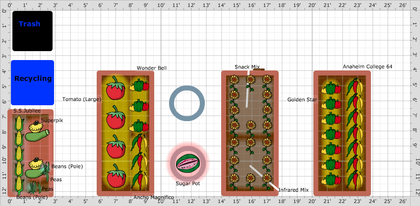 Garden Plan - 2017: Rob and Bug's Veggie Garden