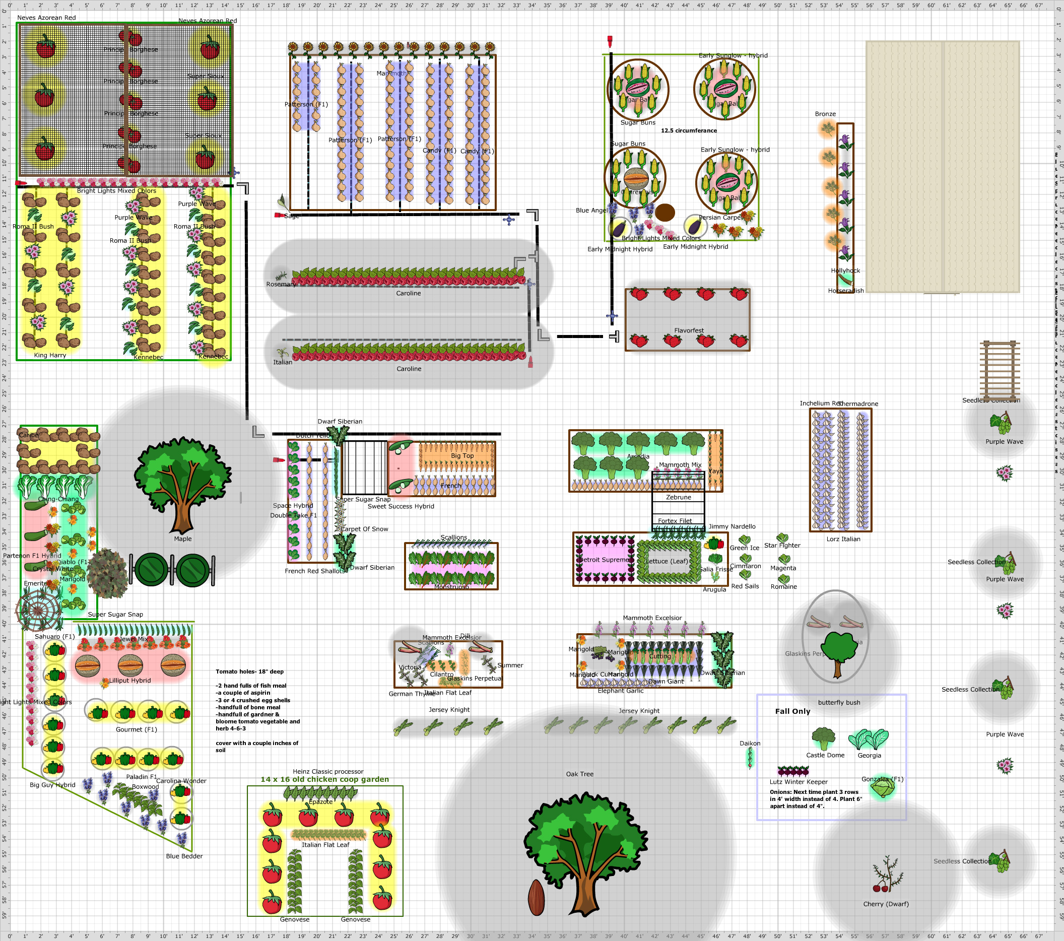 Garden Plan - 2017: Veggie Garden Mt. Hm.