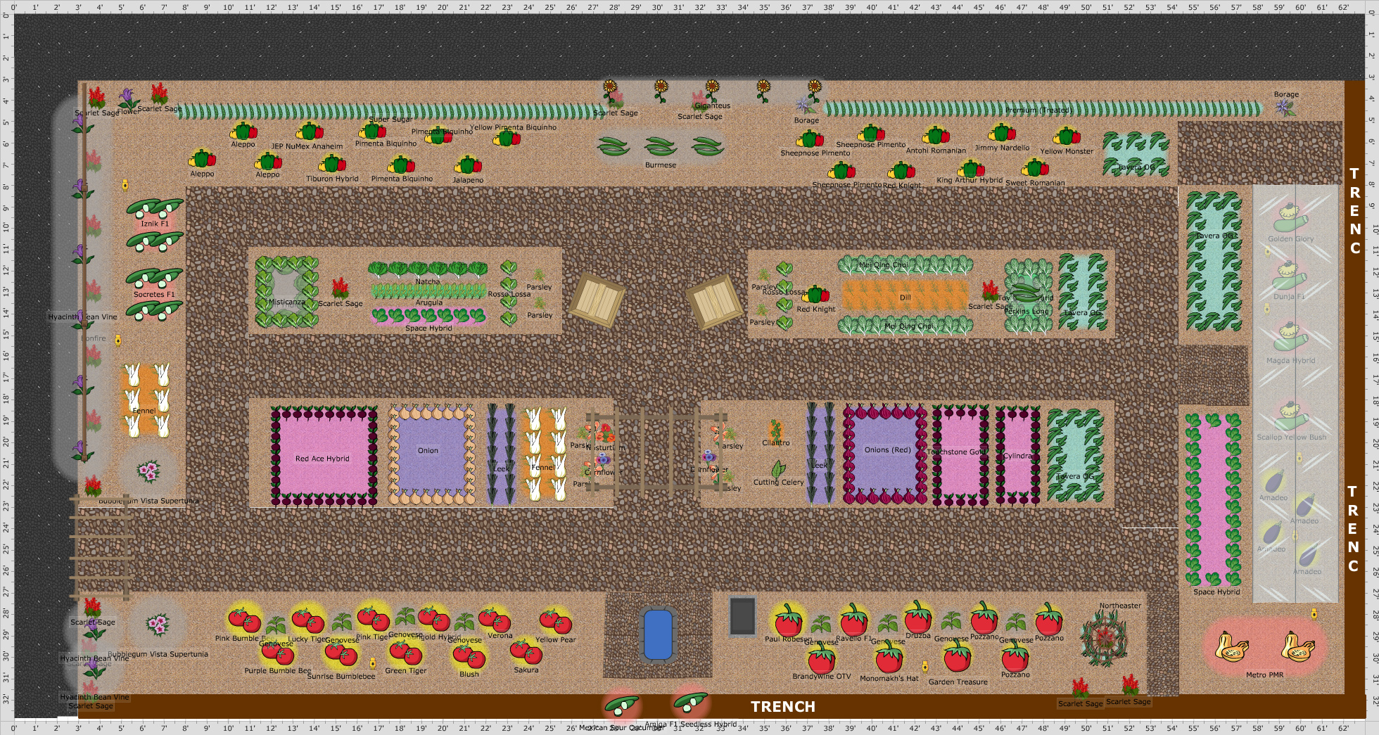 Garden Plan - 2017: Garden