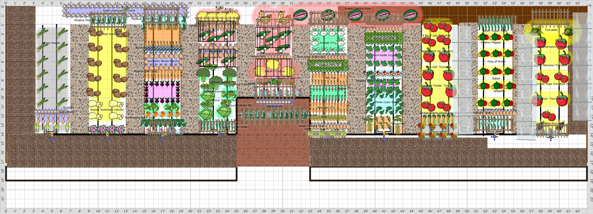 Garden Plan - 2017: Wolf Creek Spring Garden