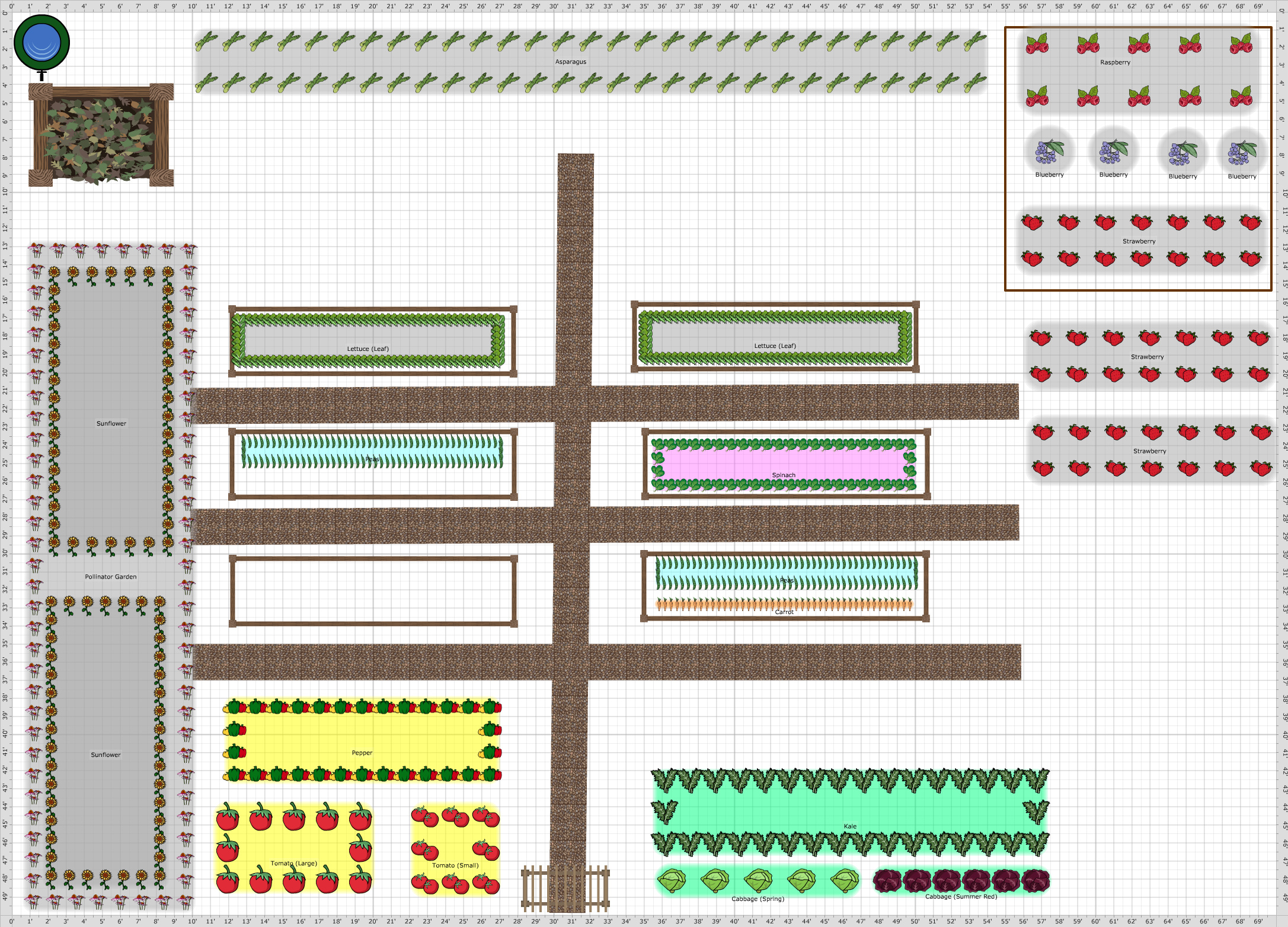 Garden Plan - 2017: BCAS Organic Spring/Fall Garden