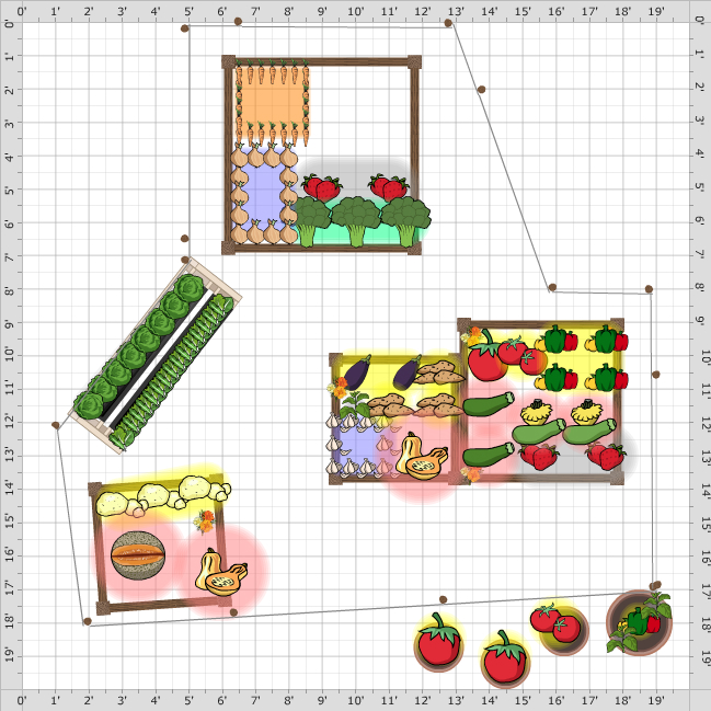 Garden Plan - 2017: backyard
