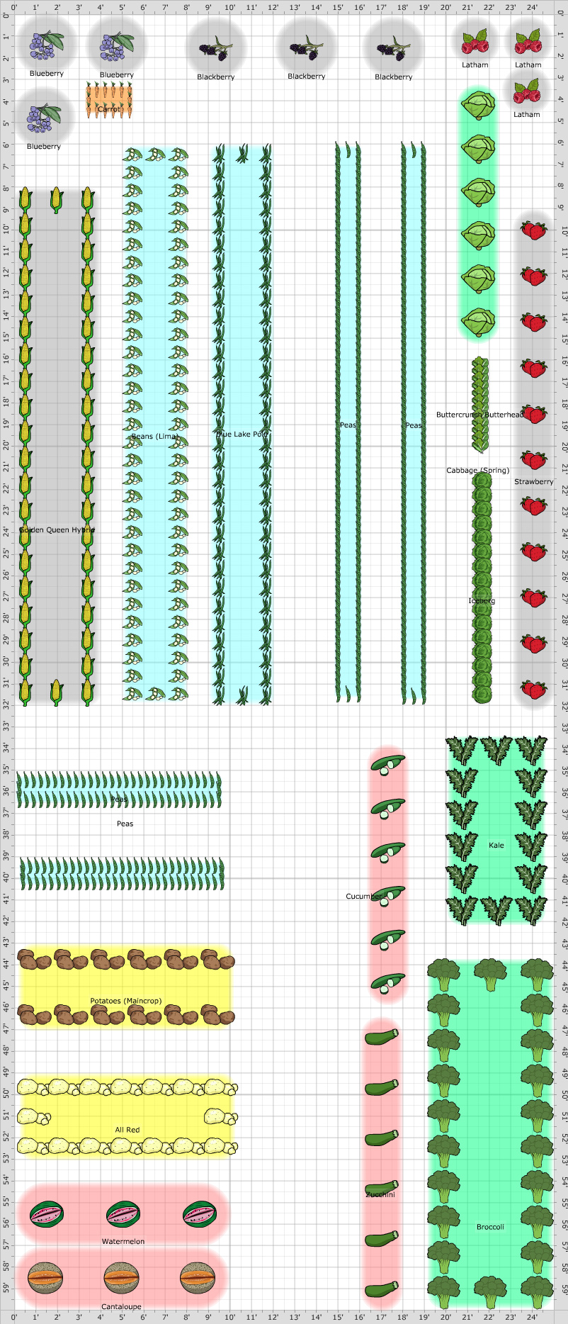 Garden Plan - 2017: Spring