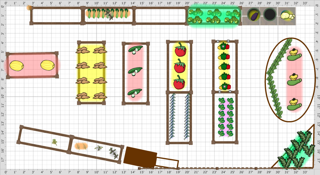 plan your garden layout
