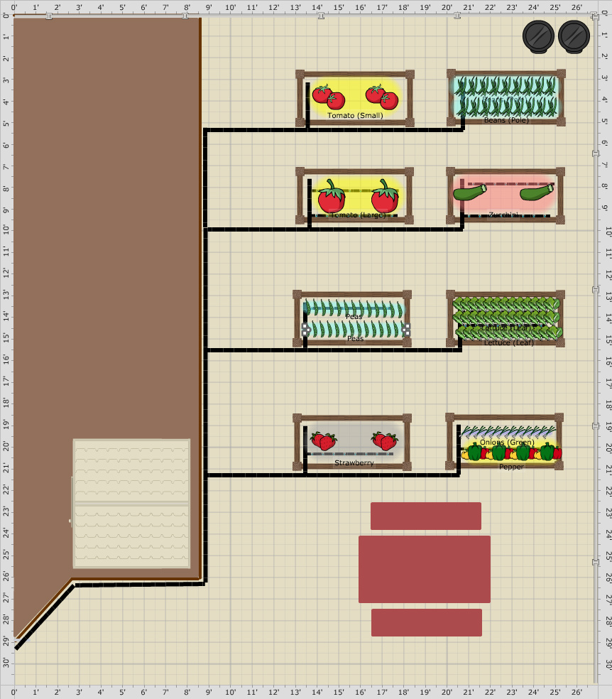 Garden Plan - 2017: Spring