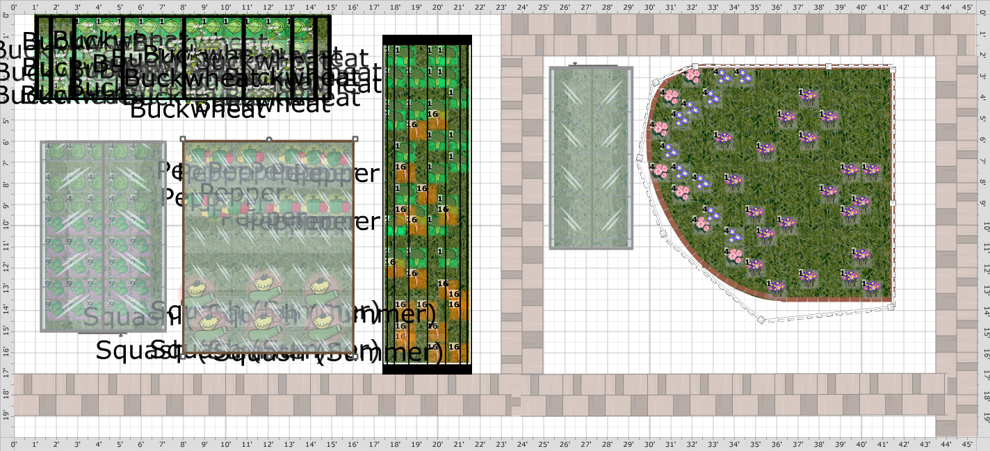 Garden Plan - 2017: YaboyPattycake