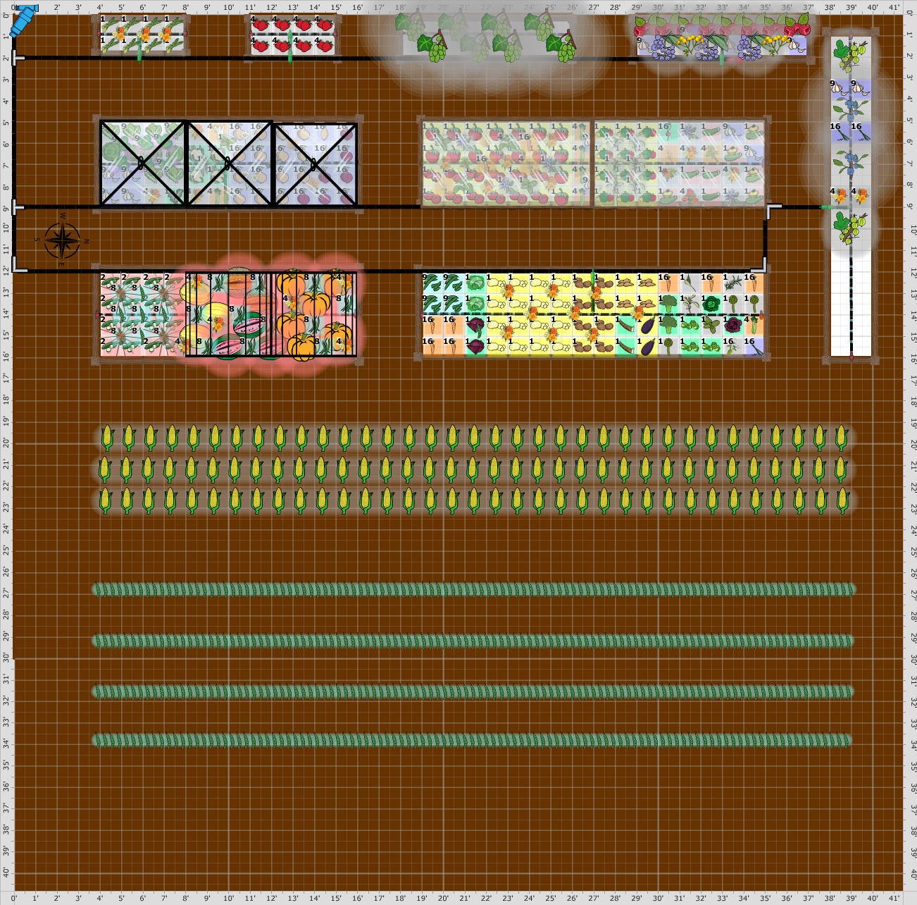 Garden Plan - 2017: Garden