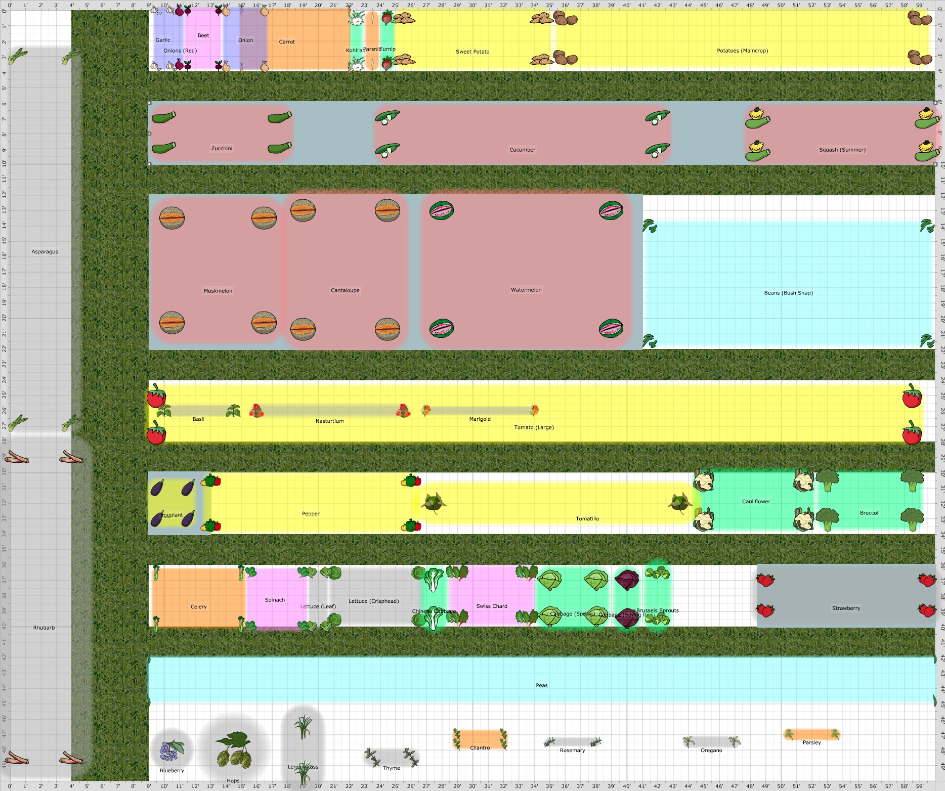 Garden Plan - 2018: Garden