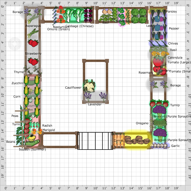 Garden Plan - 2018: Garden