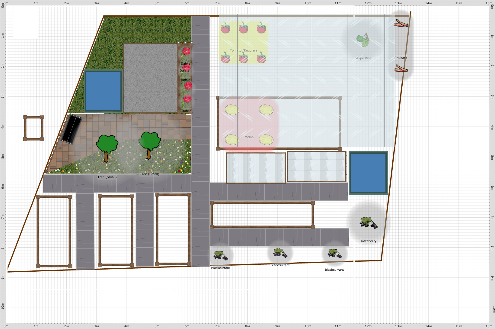 Garden Plan - 2018: Plot 2