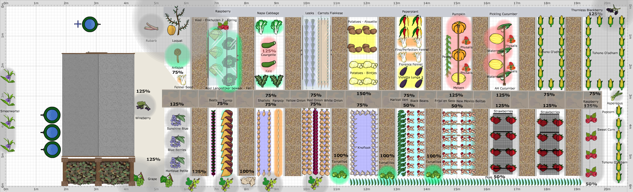 Garden Plan - 2019: Jason - Masterplan