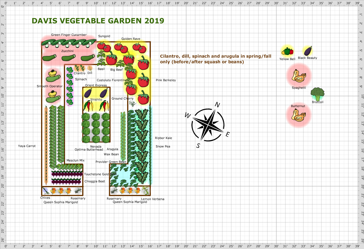 Garden Plan - 2019: Davis